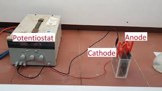 Zinc electrowinning lab demonstration [upl. by Aiotal]