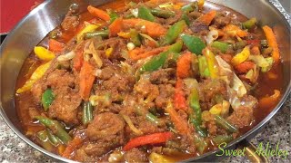 CHICKEN VEGETABLE STEW RECIPE  EASY CHICKEN VEGETABLE SAUCE RECIPE  CHICKEN SAUCE RECIPE [upl. by Nisaj]