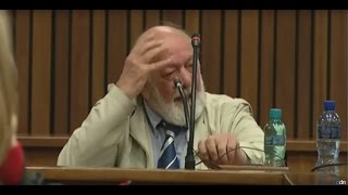 Reeva Steenkamps father breaks down at Oscar Pistorius trial [upl. by Donnenfeld]