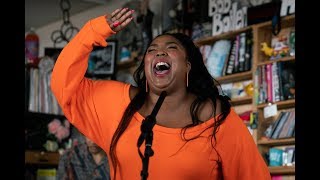 Lizzo NPR Music Tiny Desk Concert [upl. by Odnumyar]