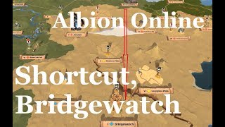 Albion Online  Caerleon to Bridgewatch fast almost safely [upl. by Miuqaoj843]