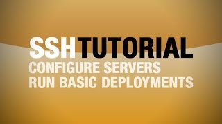 SSH Tutorial  Basic server administration with SSH [upl. by Htepsle]