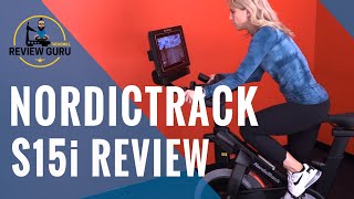 NordicTrack S15i Studio Cycle Review [upl. by Noyad]