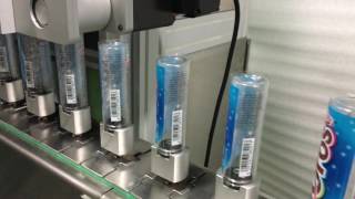 Shrink sleeving labeling machine [upl. by Martreb]