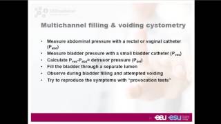 Webinar How to interpret urodynamic study [upl. by Eenoj]