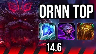 ORNN vs URGOT TOP  513 400 games  KR Master  146 [upl. by Bibbye]