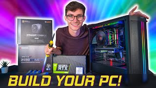 How To Build A Gaming PC 🤗 COMPLETE STEP BY STEP Beginners Build Guide  AD [upl. by Nahtanaj]