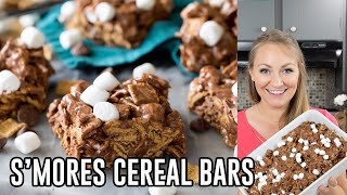 How to Make Smores Cereal Bars [upl. by Oibesue]