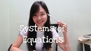 ADD MATHS  Form 4 Chapter 3 System of Equations Part 13 KSSM [upl. by Lena844]