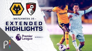 Wolves v Bournemouth  PREMIER LEAGUE HIGHLIGHTS  4242024  NBC Sports [upl. by Rhys]