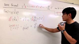 Calculus 11 9 13 a Power Series Representation [upl. by Nosemaj]