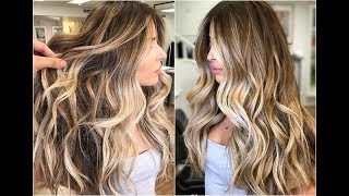 BLONDE BALAYAGE HAIR TRANSFORMATION [upl. by Schwartz]