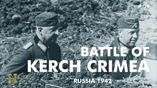 39 Russia 1942 ▶ Battle of Kerch Crimea Unternehmen quotTrappenjagdquot 08190542 Erich von Manstein [upl. by Nnylarat]