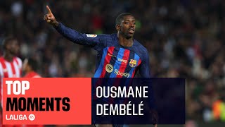 TOP MOMENTS Ousmane Dembélé [upl. by Fleming899]