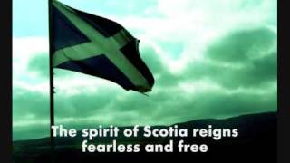 Scotland The Brave Lyrics [upl. by Casilde]