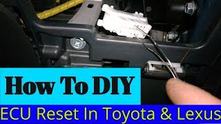 How To Reprogram an ECU  Immobilizer In A Toyota or Lexus [upl. by Huang988]