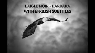 Laigle noir  Barbara  1970 with English Subtitles [upl. by Jahdol144]