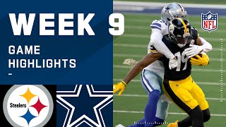 Steelers vs Cowboys Week 9 Highlights  NFL 2020 [upl. by Assirim]