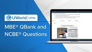 Getting Started with the UWorld Legal  MBE® QBank with Licensed NCBE® Questions [upl. by Durkee]