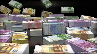 BILLIONS of EUROS  Wealth Visualization Manifestation Abundance HD [upl. by Enyrb]