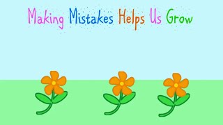 Making Mistakes Helps Us Grow Inspired by ONE FAB TEACHER [upl. by Dnalyaw743]