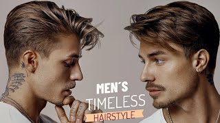 Timeless amp Classic Hairstyle  Mens Hair Inspiration [upl. by Rumery]