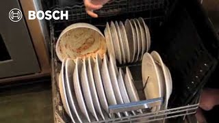 How To Load A Dishwasher Bosch Dishwasher Tip 1 [upl. by Asehr]