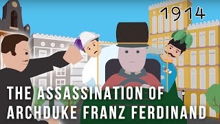 The Assassination of Archduke Franz Ferdinand Cartoon [upl. by Akisej662]