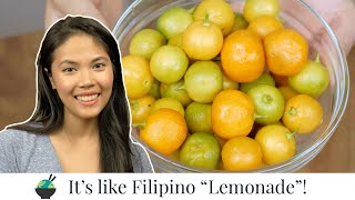 Calamansi Juice  How to make calamansi drink recipe  Filipino Recipes [upl. by Agueda354]