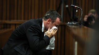 Oscar Pistorius Describes Night He Shot Reeva Steenkamp Dead  Trial Day 18 [upl. by Cramer]