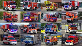 BEST OF EINSATZFAHRTEN 2020  Firescue112 [upl. by Ardnuassak]