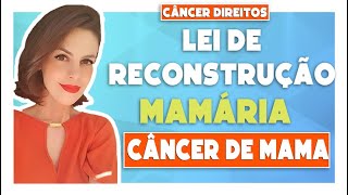 Lei de RECONSTRUÇÃO MAMÁRIA no CÂNCER DE MAMA  Câncer Direitos [upl. by Latsirk]