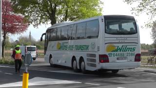 Buses near Keukenhof NL 15 april 2014 part 2 of 2 [upl. by Schwab]