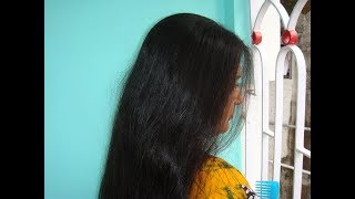 How to Grow Long and Healthy Hair  Indian Long Hair Women [upl. by Namad]