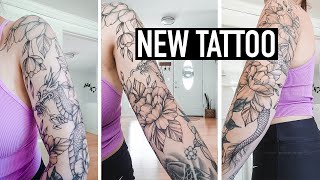 FULL SLEEVE TATTOO  Vlog [upl. by Atima]