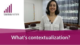 Whats Contextualization [upl. by Eibrab]