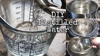 How to make Distilled Water at home [upl. by Kauffmann191]