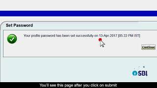 SBI CINB  Vyapaar Administrator First Time Login [upl. by Hausner]