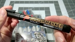 Making the most of Gundam Markers  HOT TIP [upl. by Etteroma]