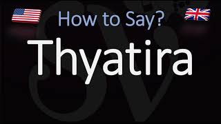 How to Pronounce Thyatira CORRECTLY [upl. by Lluj232]