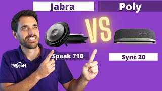 SHOWDOWN Jabra Speak 710 vs Poly Sync 20 Wireless Speakerphone  LIVE MIC amp SPEAKER TESTS [upl. by Ynnavoig539]