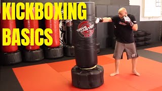 KICKBOXING FUNDAMENTALS Basic Kickboxing Techniques To Get You Started [upl. by Valma]