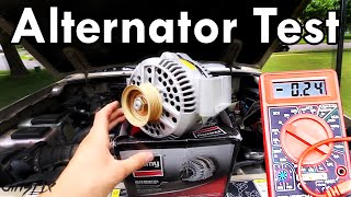 How to Test an Alternator [upl. by Blatman]