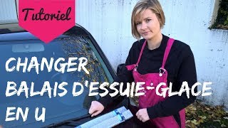 Comment changer des balais dessuie glace [upl. by Shulins]