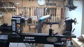 Grizzly G0800 Lathe Review  76 [upl. by Enailil]