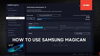 How To Use Samsung Magician [upl. by Atilrahc]