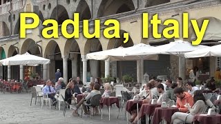 Padua Italy travel in the Old Town [upl. by Enihpled]