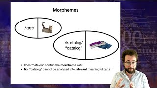 Introduction to Linguistics Morphology 1 [upl. by Parrish]