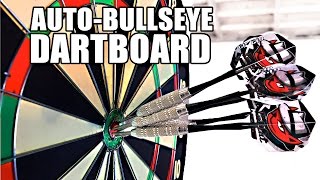 Automatic Bullseye MOVING Dartboard [upl. by Esac]