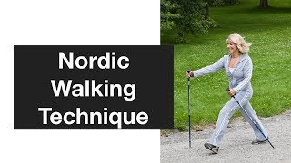 Nordic Walking Technique [upl. by Ybba]